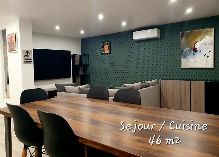 Belle Contemporaine 10/12 Personnes Villa Pont-du-Château